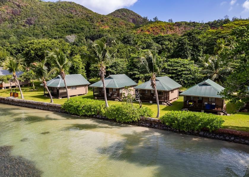 Baie Sainte Anne Praslin Island Land View from Property