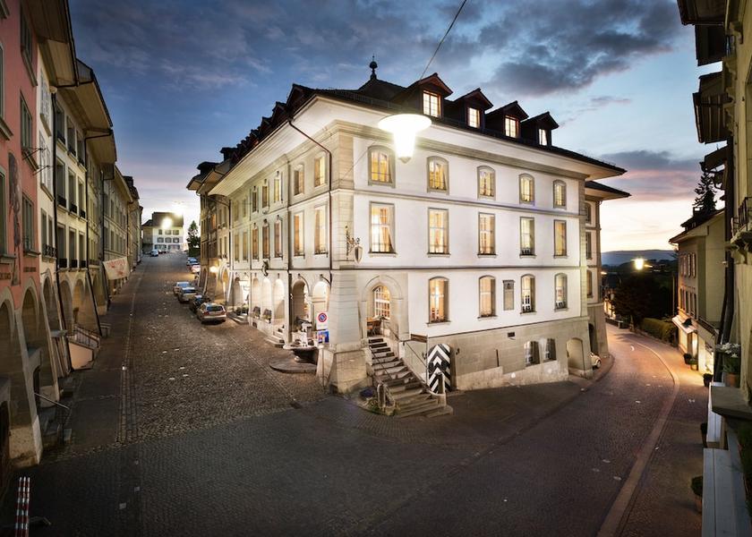Canton of Bern Burgdorf Front of property - evening/night