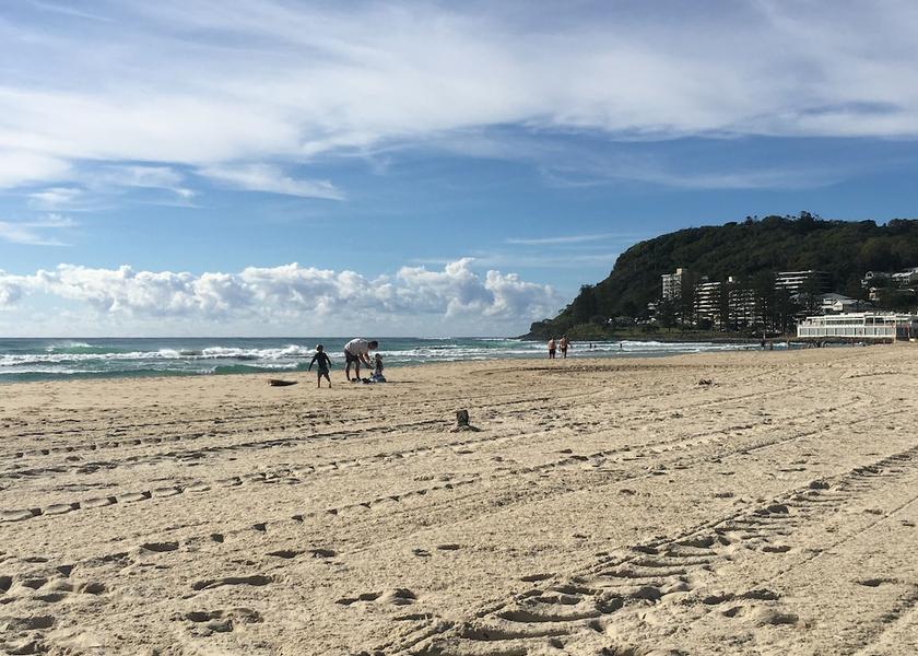 Queensland Burleigh Heads Beach