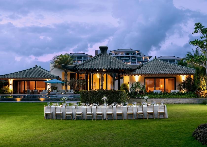 Hainan Lingshui Outdoor banquet area