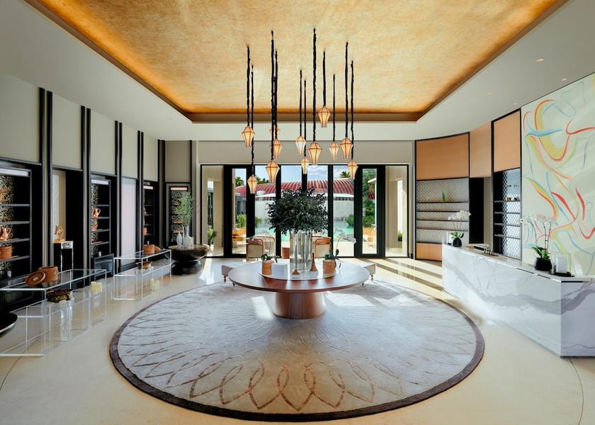 Hainan Lingshui Spa reception