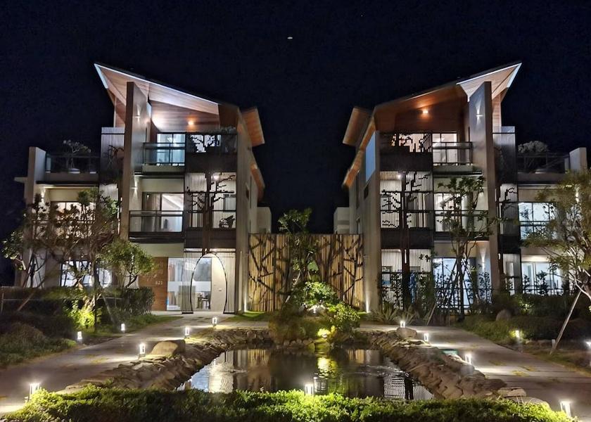Pingtung County Hengchun Front of property - evening/night