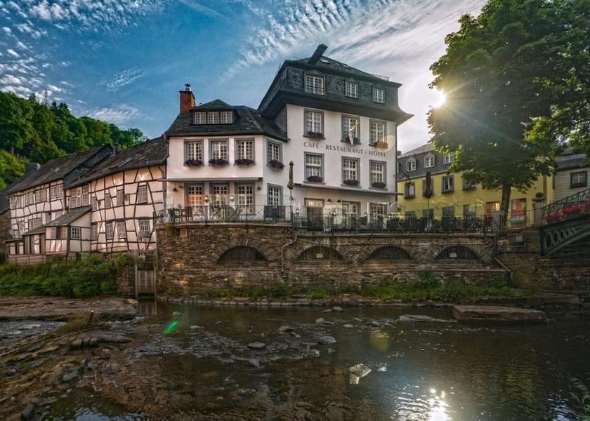 North Rhine-Westphalia Monschau Exterior Detail
