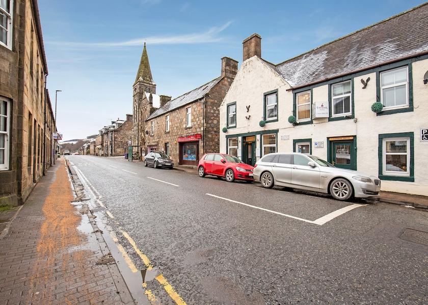 Scotland Aberlour Facade