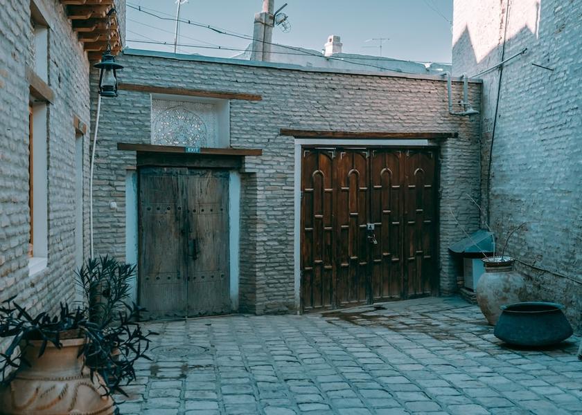  Bukhara Interior Entrance