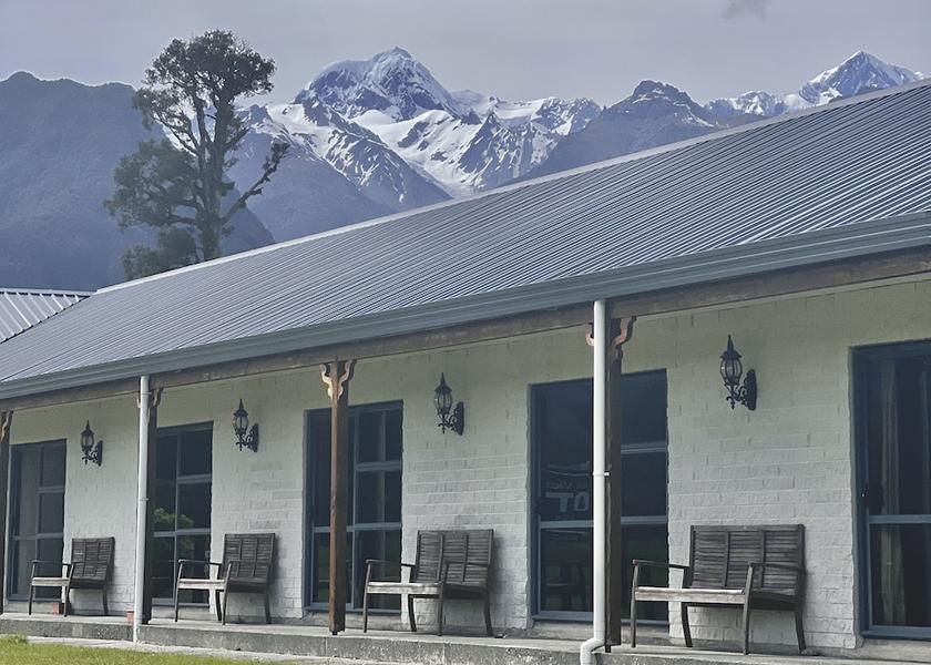 West Coast Fox Glacier Facade