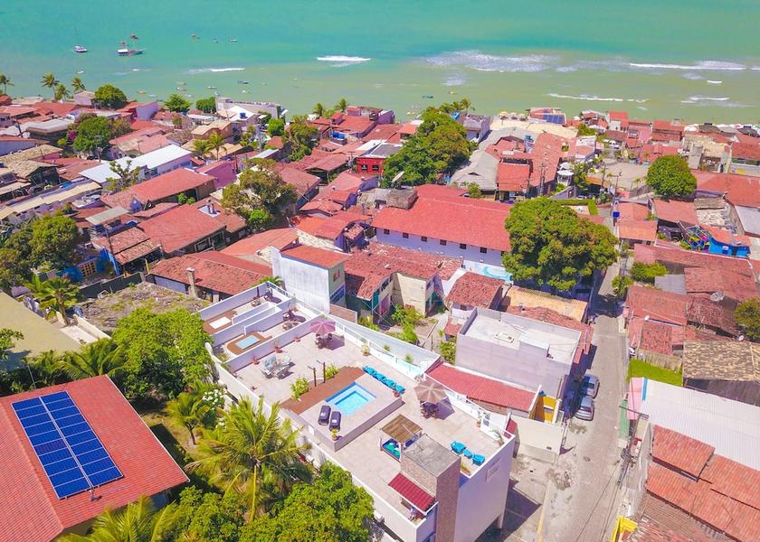 Northeast Region Tibau do Sul Aerial View