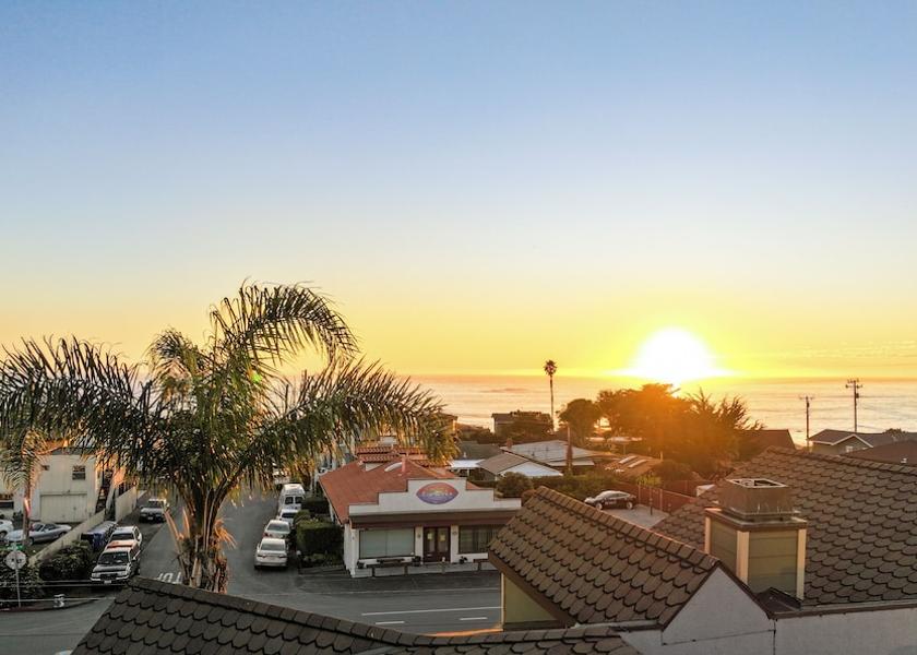 California Cayucos Aerial View