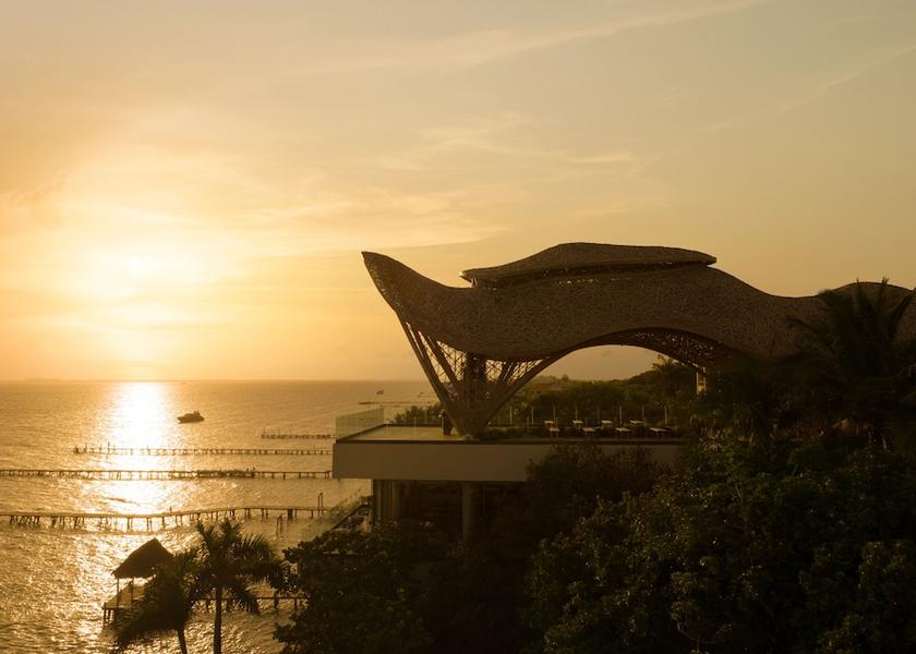 Quintana Roo Isla Mujeres Outdoor wedding area