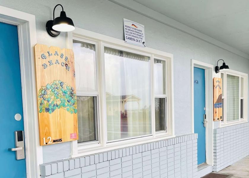 California Fort Bragg Exterior Detail