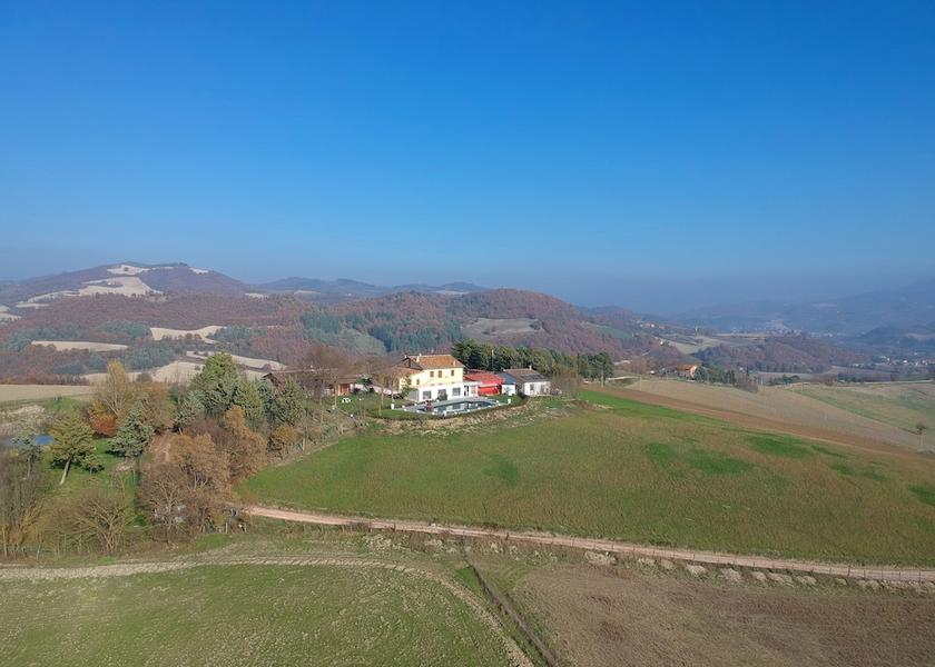 Marche Urbania Aerial View