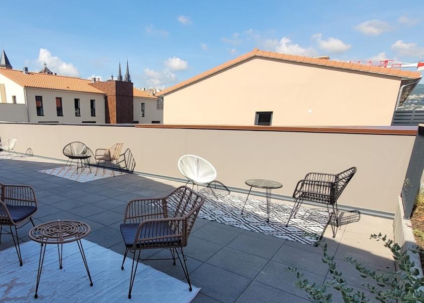 Auvergne-Rhone-Alpes Clermont-Ferrand Terrace