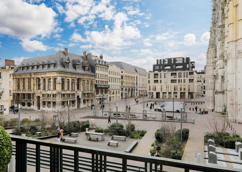 Normandy Rouen Exterior Detail