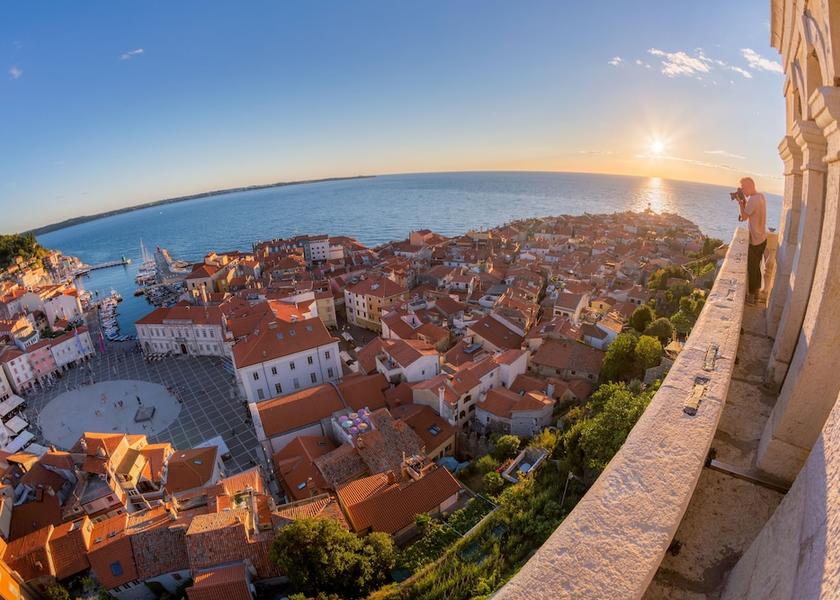  Piran Aerial view