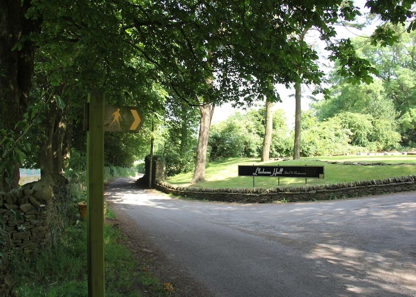 Wales Pontypridd Entrance
