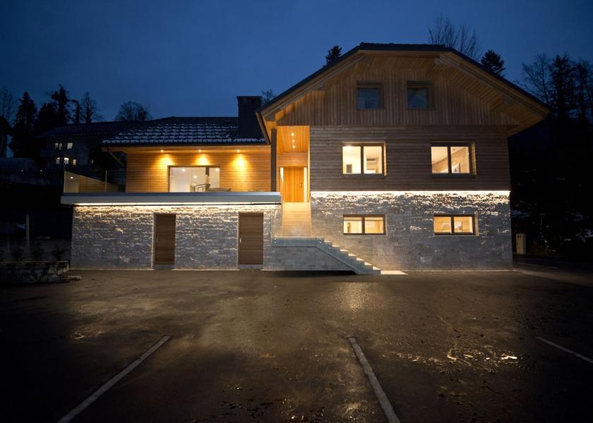  Bled Front of property - evening/night