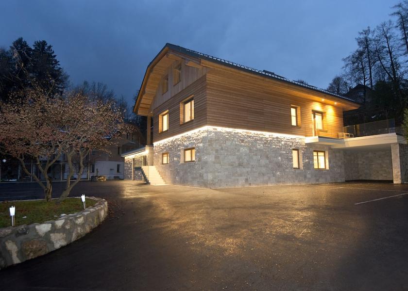  Bled Front of property - evening/night