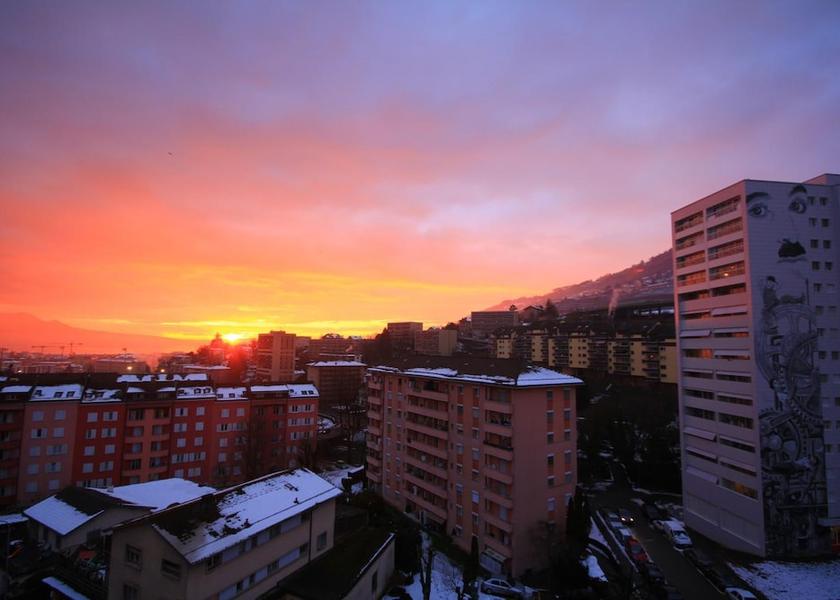 Canton of Vaud Vevey View from Property