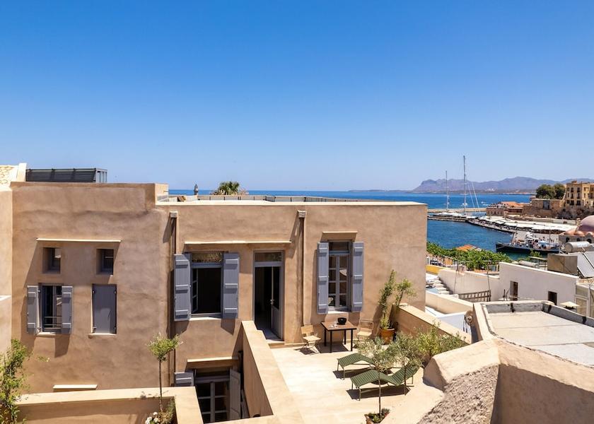Crete Island Chania Terrace