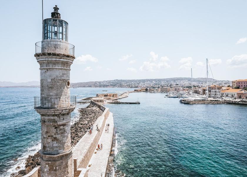 Crete Island Chania View from Property