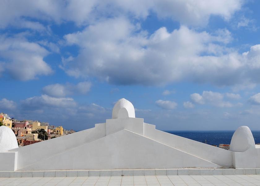 South Aegean Syros Aerial View