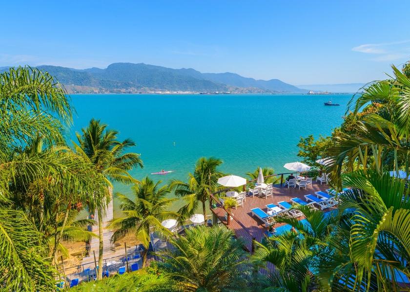 São Paulo State Ilhabela View from Property
