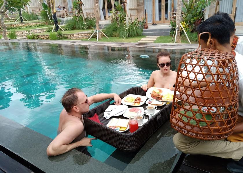 Bali Penida Island Breakfast meal