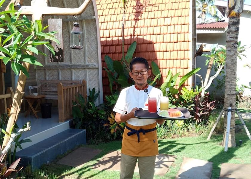 Bali Penida Island Terrace/patio