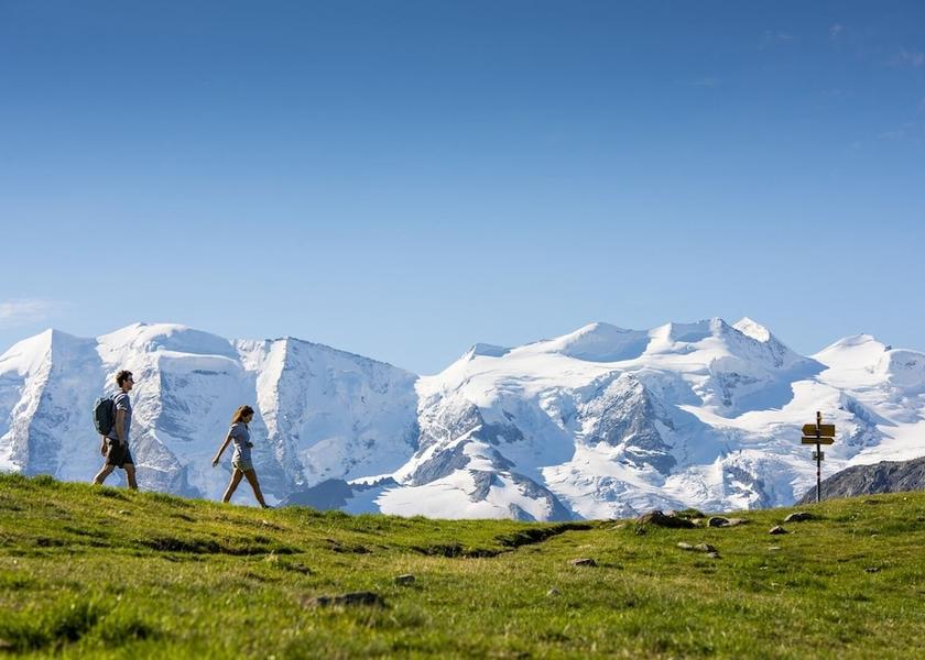 Graubünden Pontresina Hiking