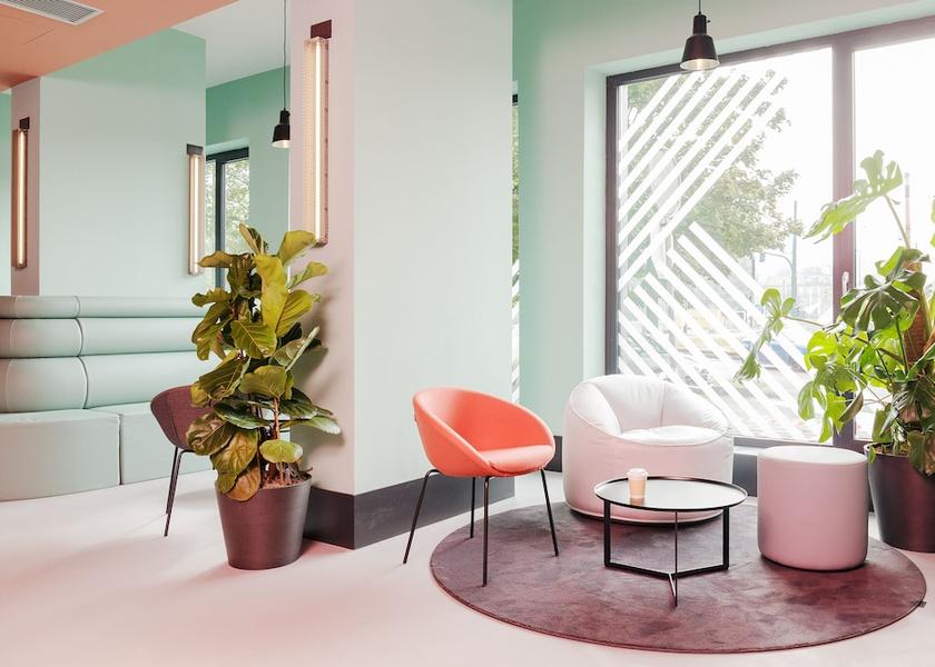 Piedmont Turin Lobby sitting area