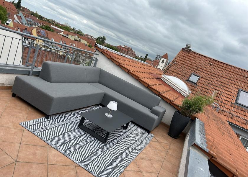 Thuringia Erfurt Terrace/patio