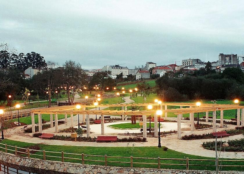 Galicia Lalin Courtyard