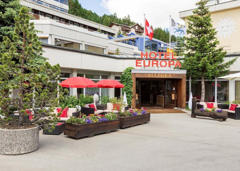 Graubuenden St. Moritz Exterior Detail