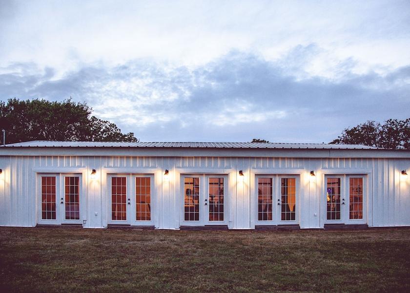 Texas Valley View Indoor Wedding
