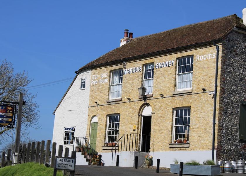 England Dover Exterior Detail