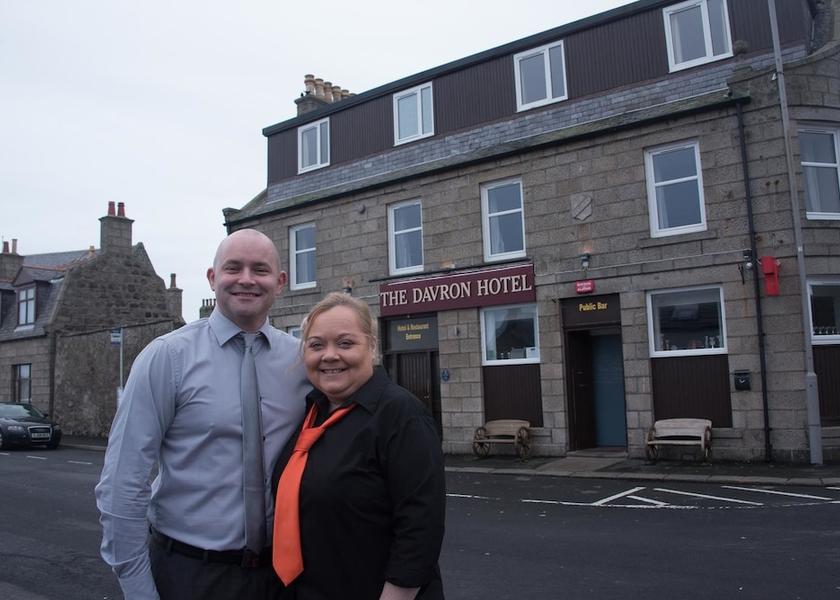 Scotland Fraserburgh Facade