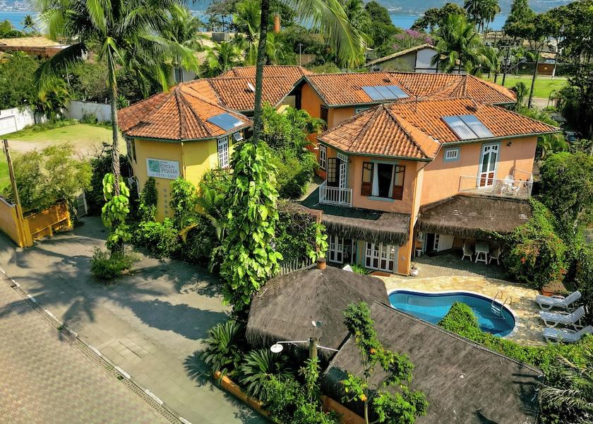 São Paulo State Ilhabela Aerial view