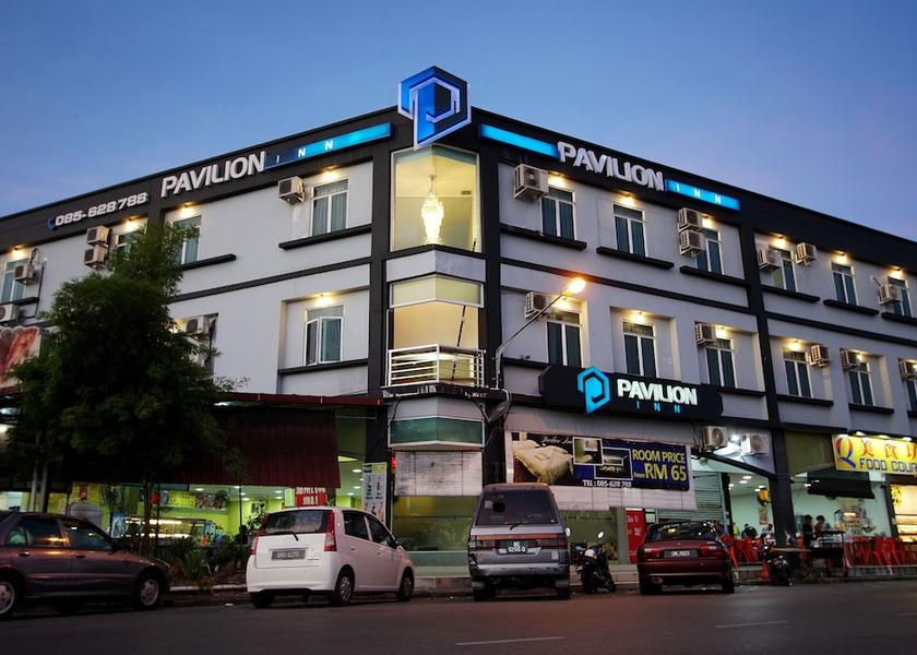 Front of property - evening/night