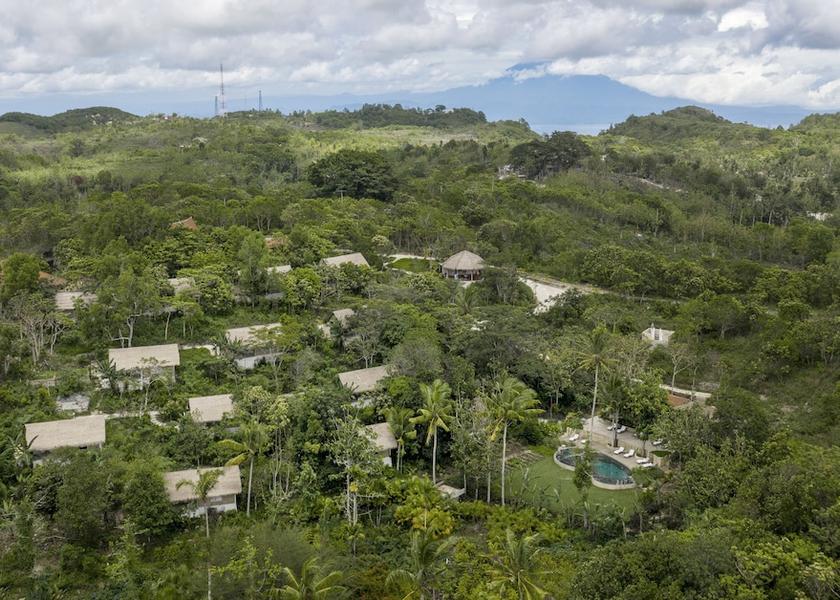 Bali Penida Island Aerial view