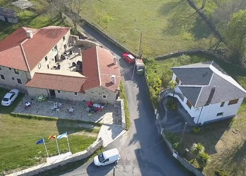 Galicia Palas de Rei Aerial View