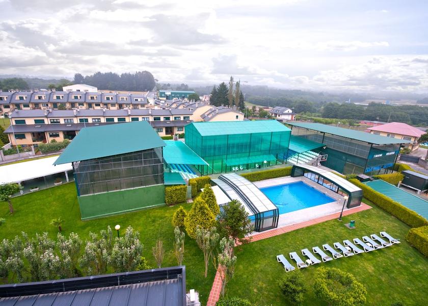 Galicia Lugo Aerial View