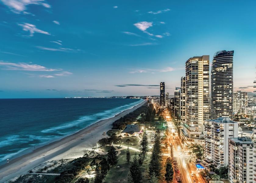 Queensland Gold Coast Beach/ocean view