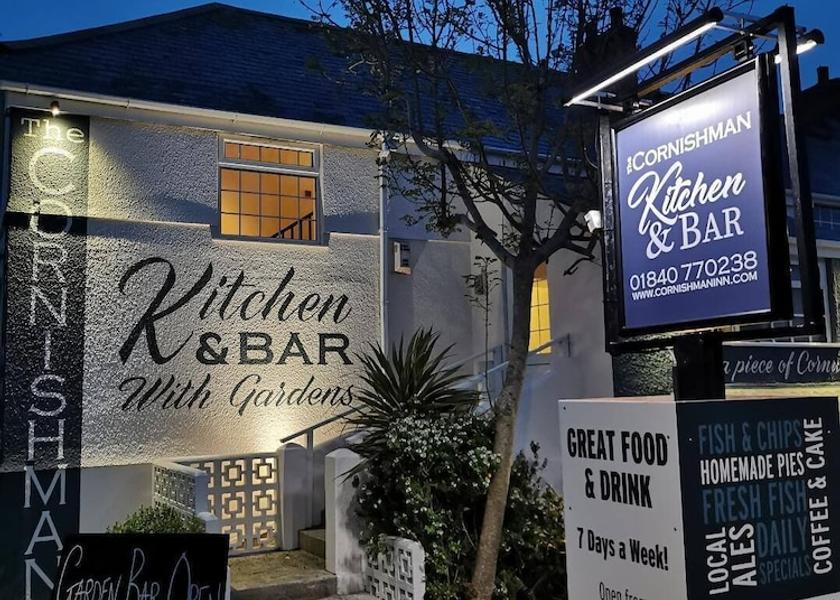 England Tintagel Facade