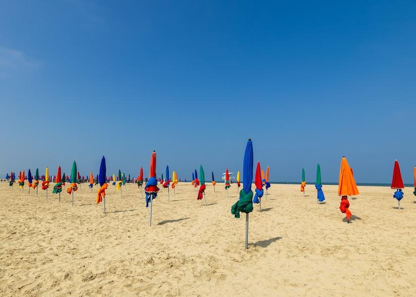 Normandy Deauville Beach