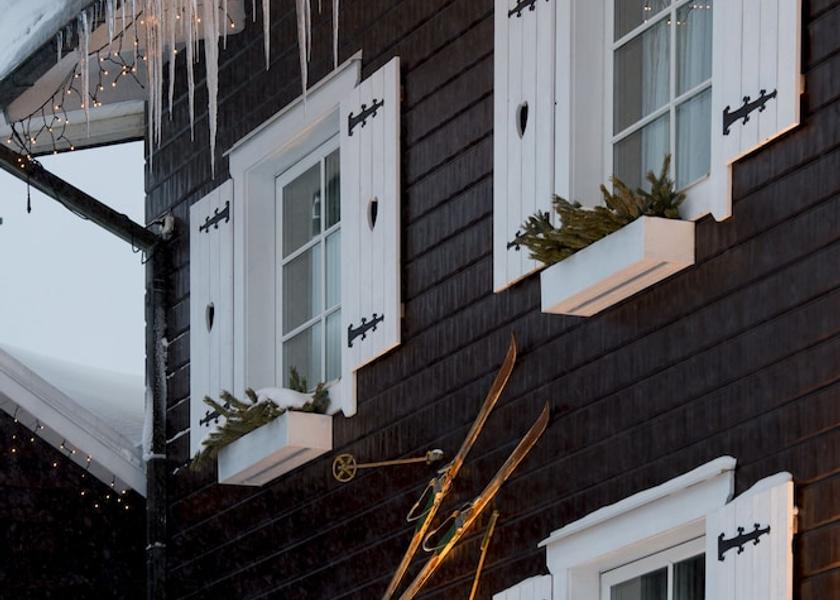 Dalarna County Salen Exterior Detail
