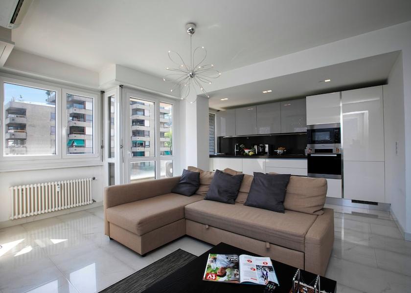 Canton of Ticino Paradiso Living Area