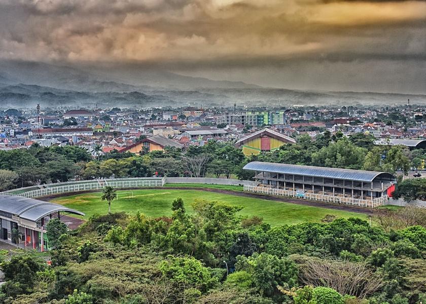 West Java Tasikmalaya View from property