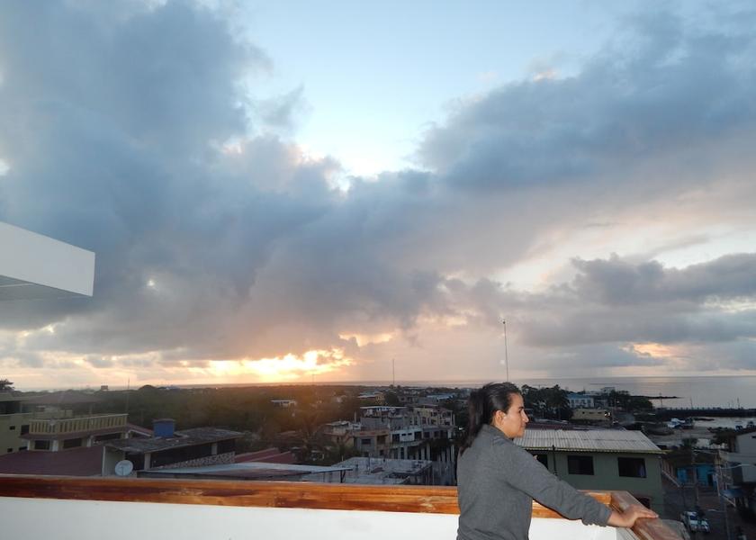 Galapagos Puerto Baquerizo Moreno View from Property