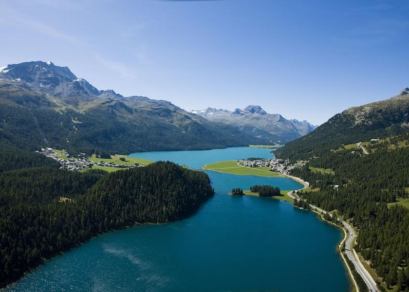 Graubünden St. Moritz Lake