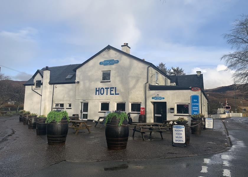 Scotland Strathcarron Courtyard